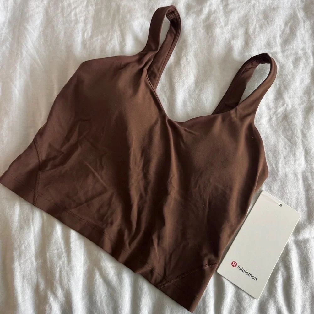 88 🆕🤎 Lululemon Align Tank - Java - Picture 4 of 8